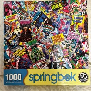 Springbok Comic Books Galore Jigsaw Puzzle